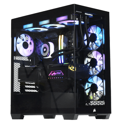 PC GAMER SABER - POWER BY CORSAIR